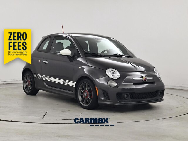 Gray 2015 FIAT 500 Hatchback Front-Wheel Drive Automatic