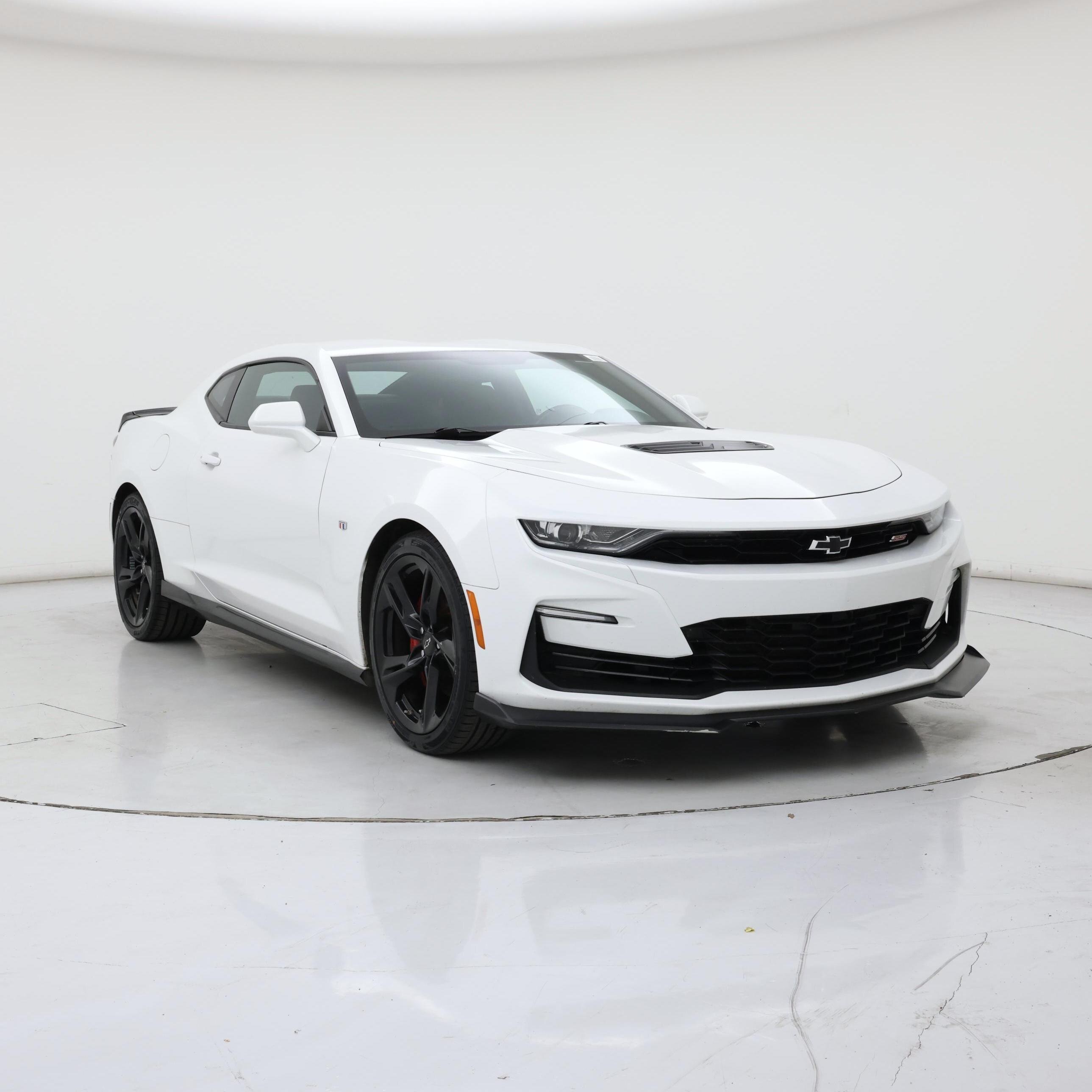 White 2022 Chevrolet Camaro Coupe Rear-Wheel Drive Automatic