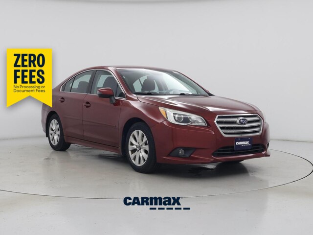 Red 2015 Subaru Legacy Sedan All-Wheel Drive Automatic