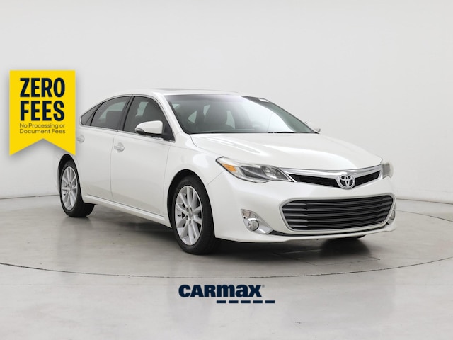 White 2014 Toyota Avalon Sedan Front-Wheel Drive Automatic