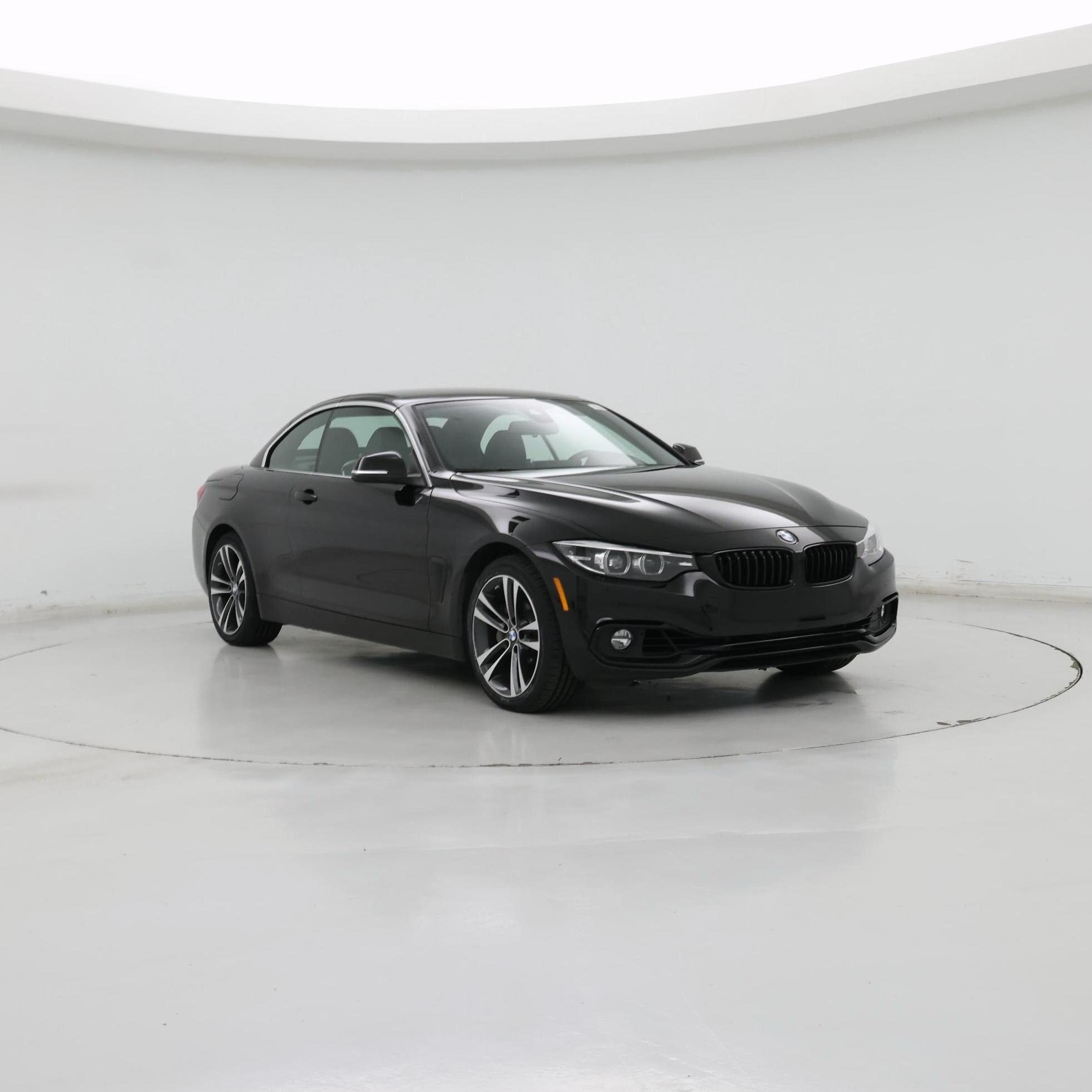 Black 2020 BMW 4 Series Convertible All-Wheel Drive Automatic