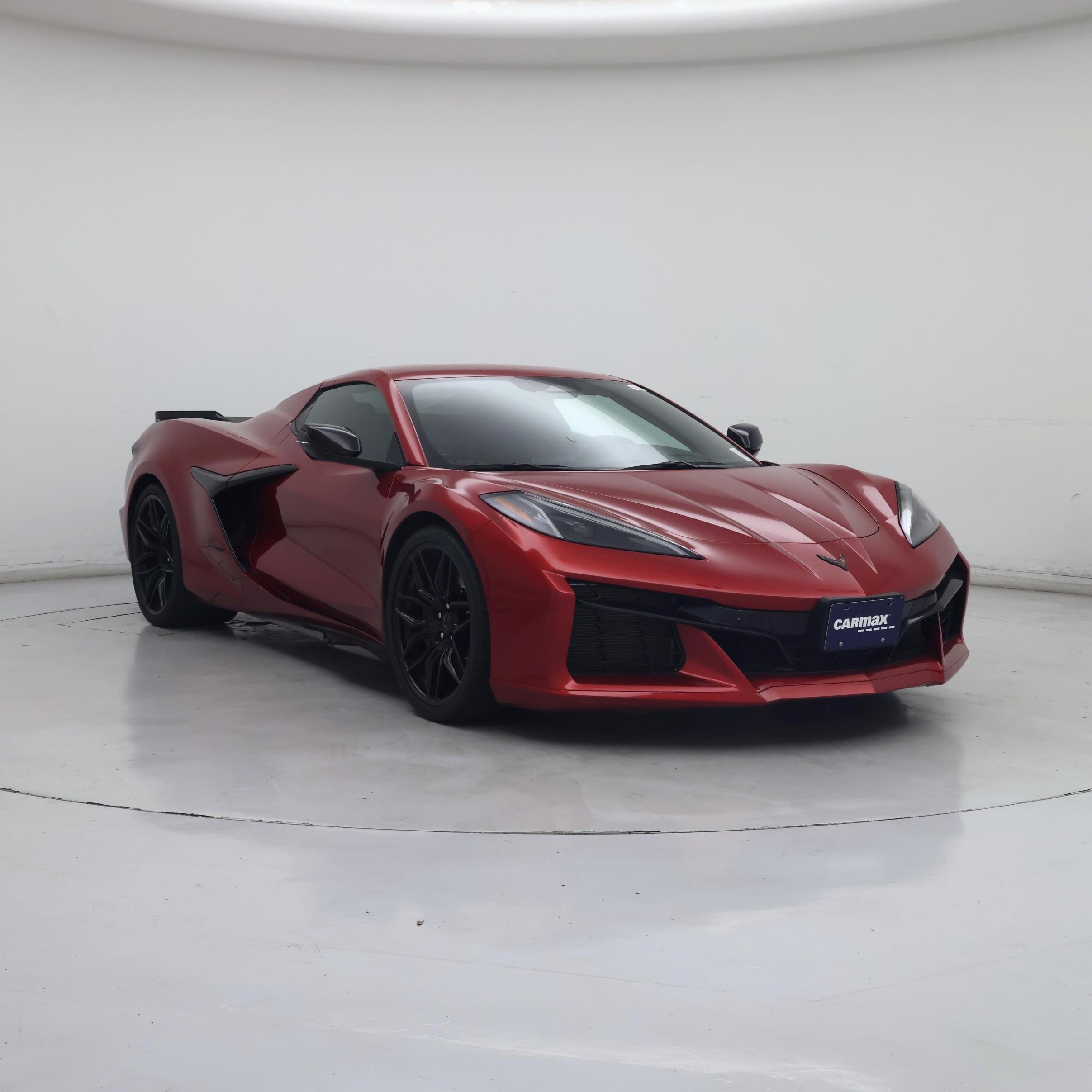 Red (Burgundy) 2024 Chevrolet Corvette Convertible Rear-Wheel Drive Automatic