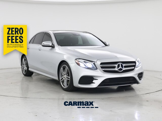 Silver 2017 Mercedes-Benz E-Class Sedan Rear-Wheel Drive Automatic