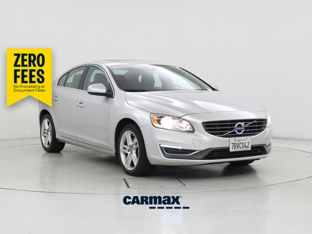 Silver 2015 Volvo S60 Sedan Front-Wheel Drive Automatic