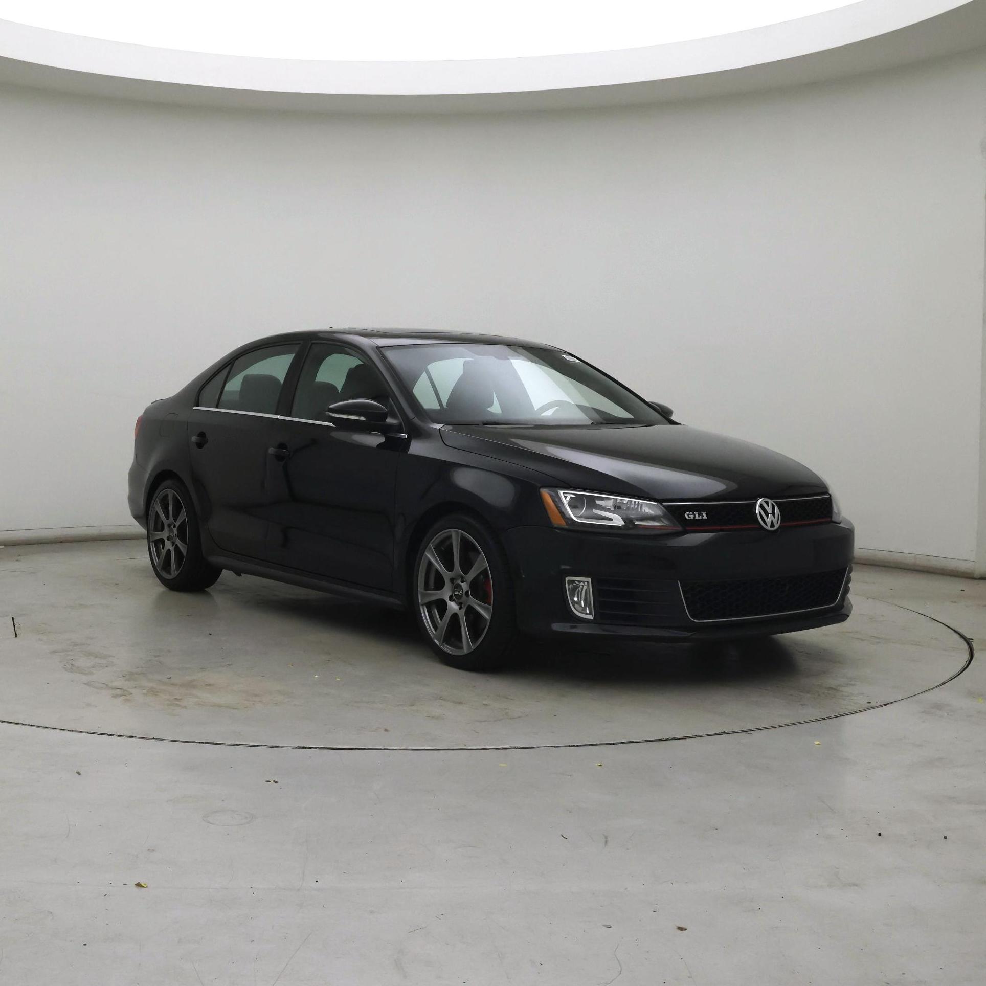 Black 2015 Volkswagen Jetta GLI Sedan Front-Wheel Drive Automatic