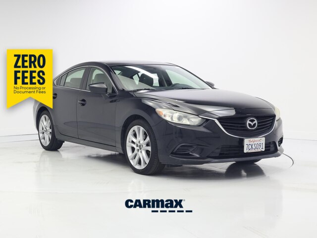 Black 2014 Mazda MAZDA6 Sedan Front-Wheel Drive Automatic