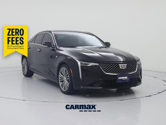 Black 2023 Cadillac CT4 Sedan Rear-Wheel Drive Automatic