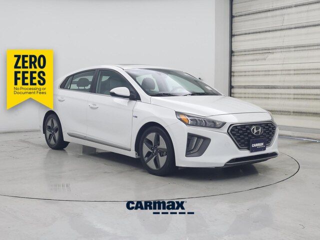 White 2020 Hyundai Ioniq Hybrid Hatchback Front-Wheel Drive Automatic