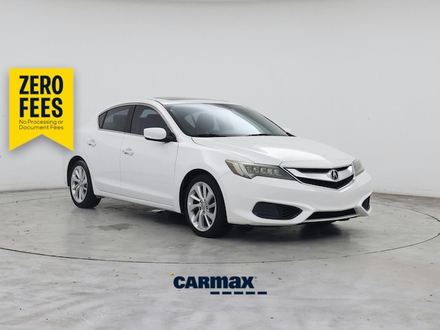 White 2016 Acura ILX Sedan Automatic