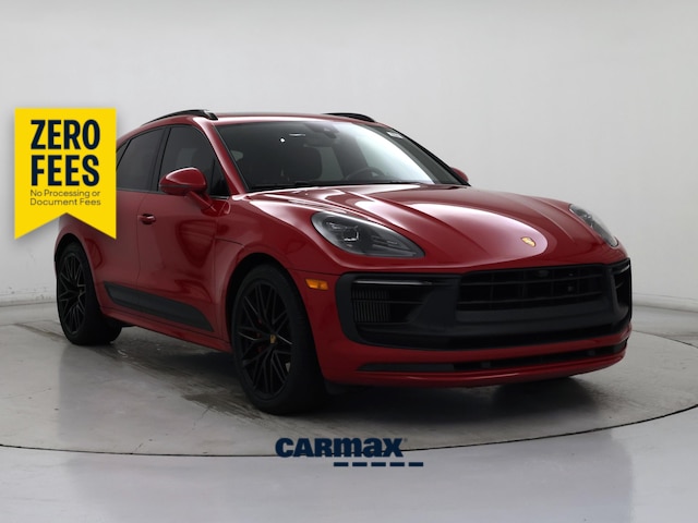 Red 2022 Porsche Macan SUV / Crossover All-Wheel Drive Automatic