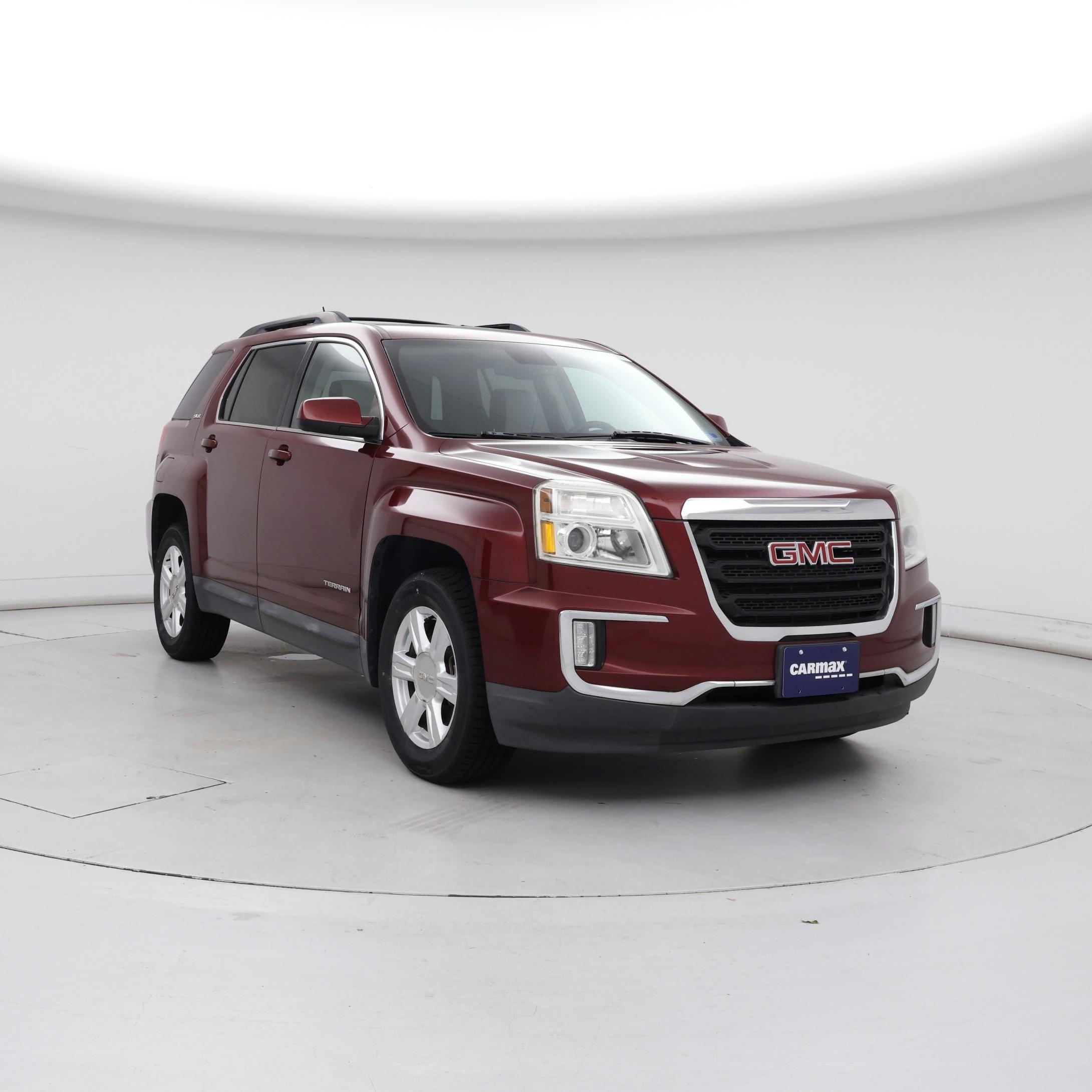 Red (Burgundy) 2016 GMC Terrain SUV / Crossover Front-Wheel Drive Automatic