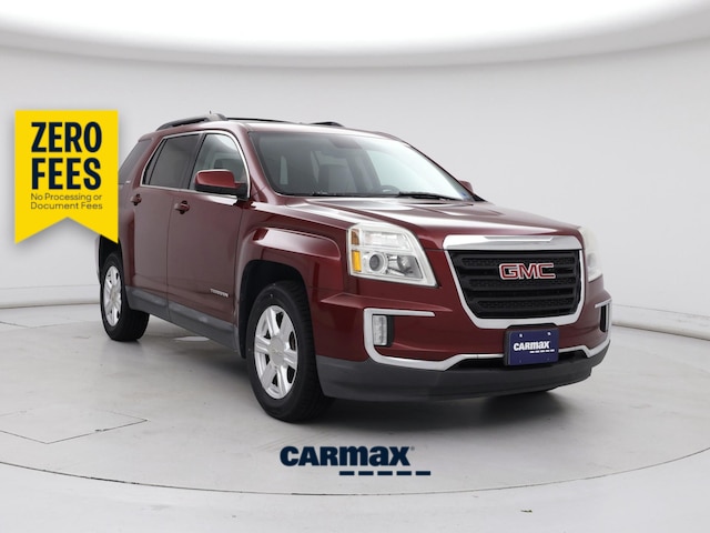 Red (Burgundy) 2016 GMC Terrain SUV / Crossover Front-Wheel Drive Automatic