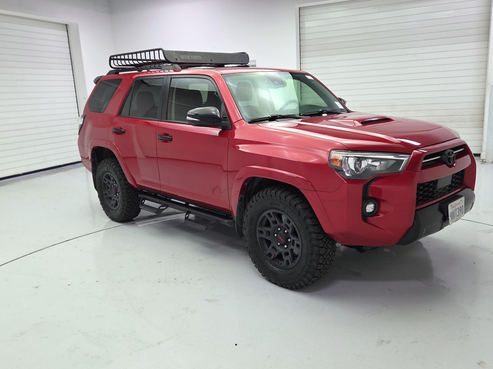 Red 2021 Toyota 4Runner SUV / Crossover Four-Wheel Drive Automatic