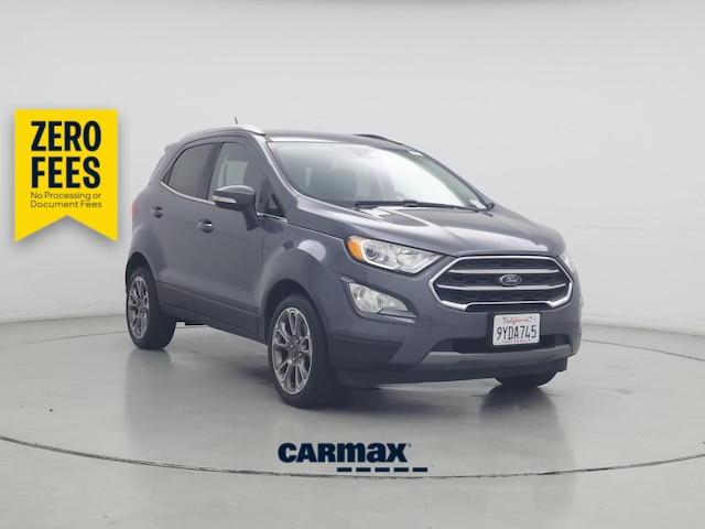 Gray 2021 Ford EcoSport SUV / Crossover Front-Wheel Drive Automatic