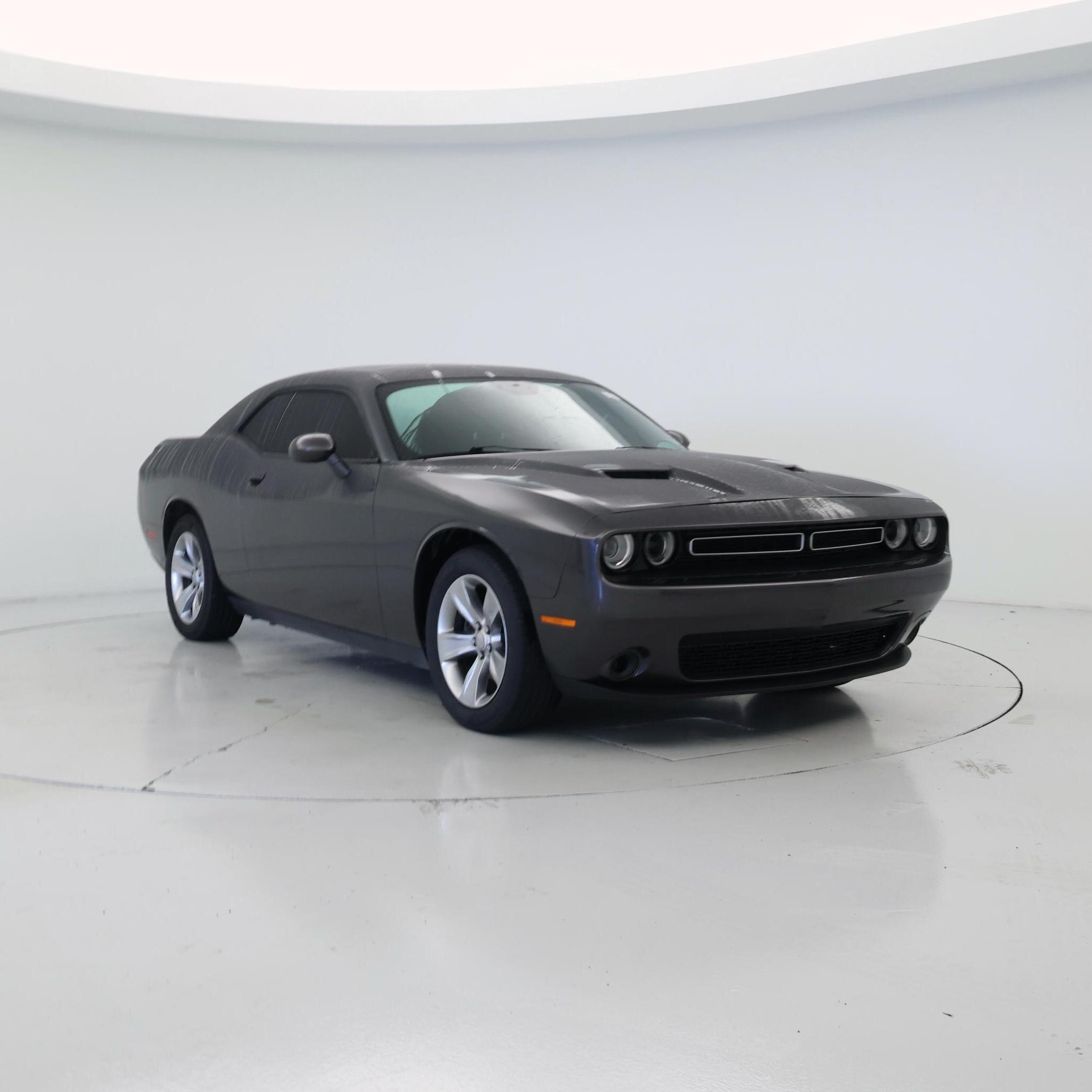 Gray 2019 Dodge Challenger Coupe Rear-Wheel Drive Automatic