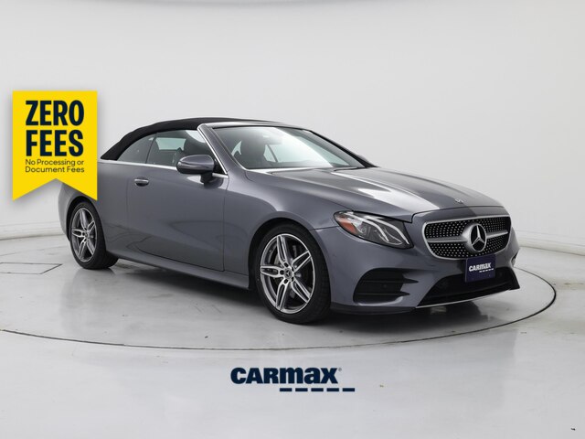 Gray 2018 Mercedes-Benz E-Class Convertible Rear-Wheel Drive Automatic