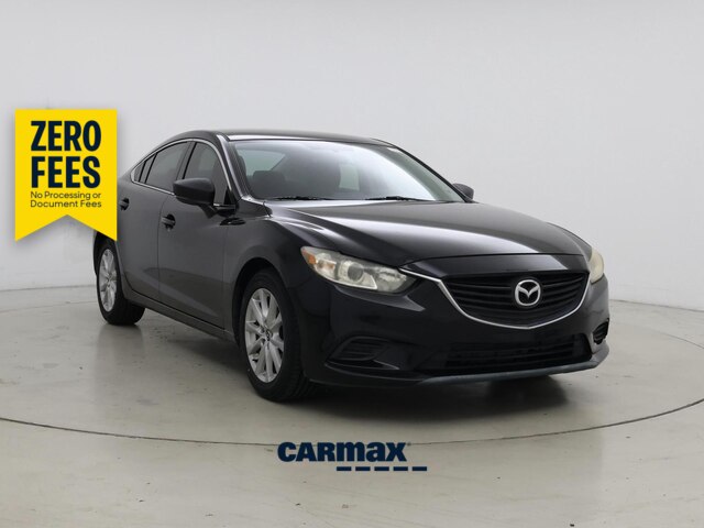 Black 2017 Mazda MAZDA6 Sedan Front-Wheel Drive Automatic
