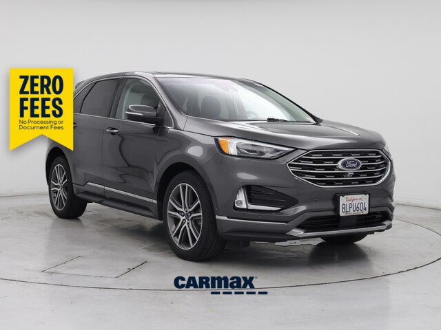Gray 2019 Ford Edge SUV / Crossover All-Wheel Drive Automatic