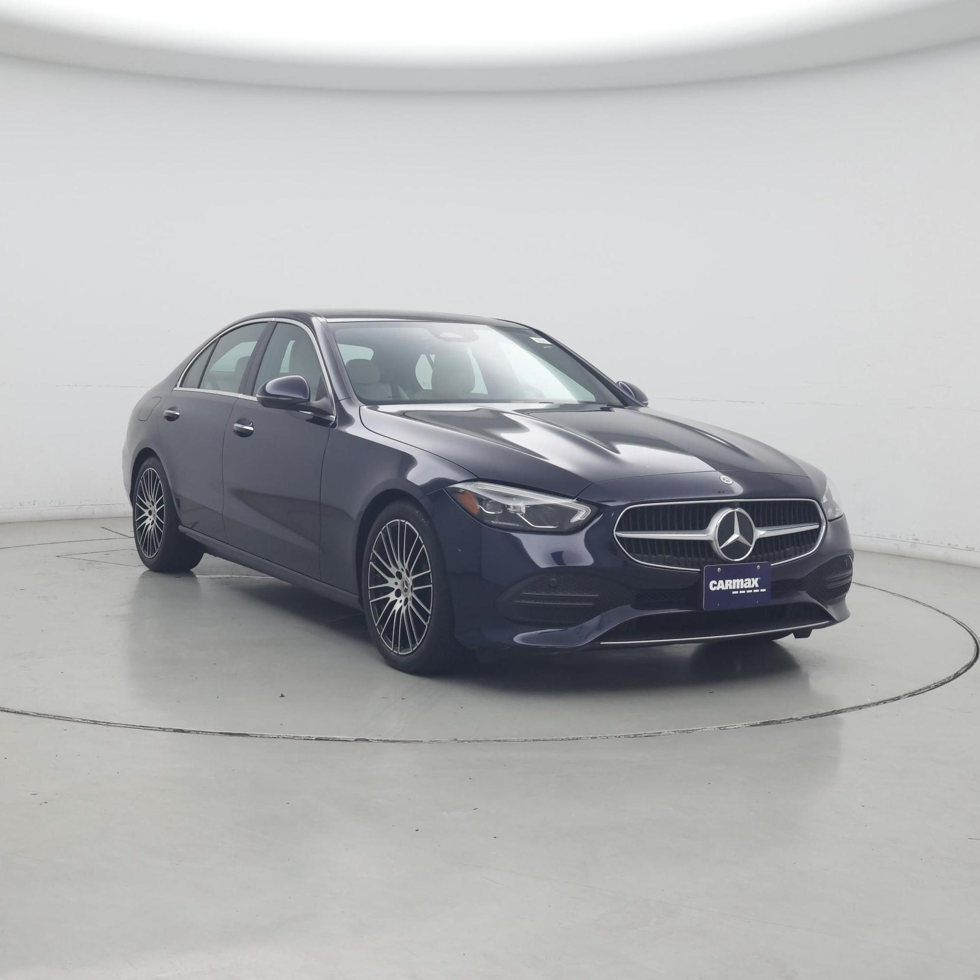 Blue 2022 Mercedes-Benz C-Class Sedan All-Wheel Drive Automatic