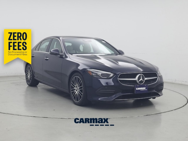 Blue 2022 Mercedes-Benz C-Class Sedan All-Wheel Drive Automatic