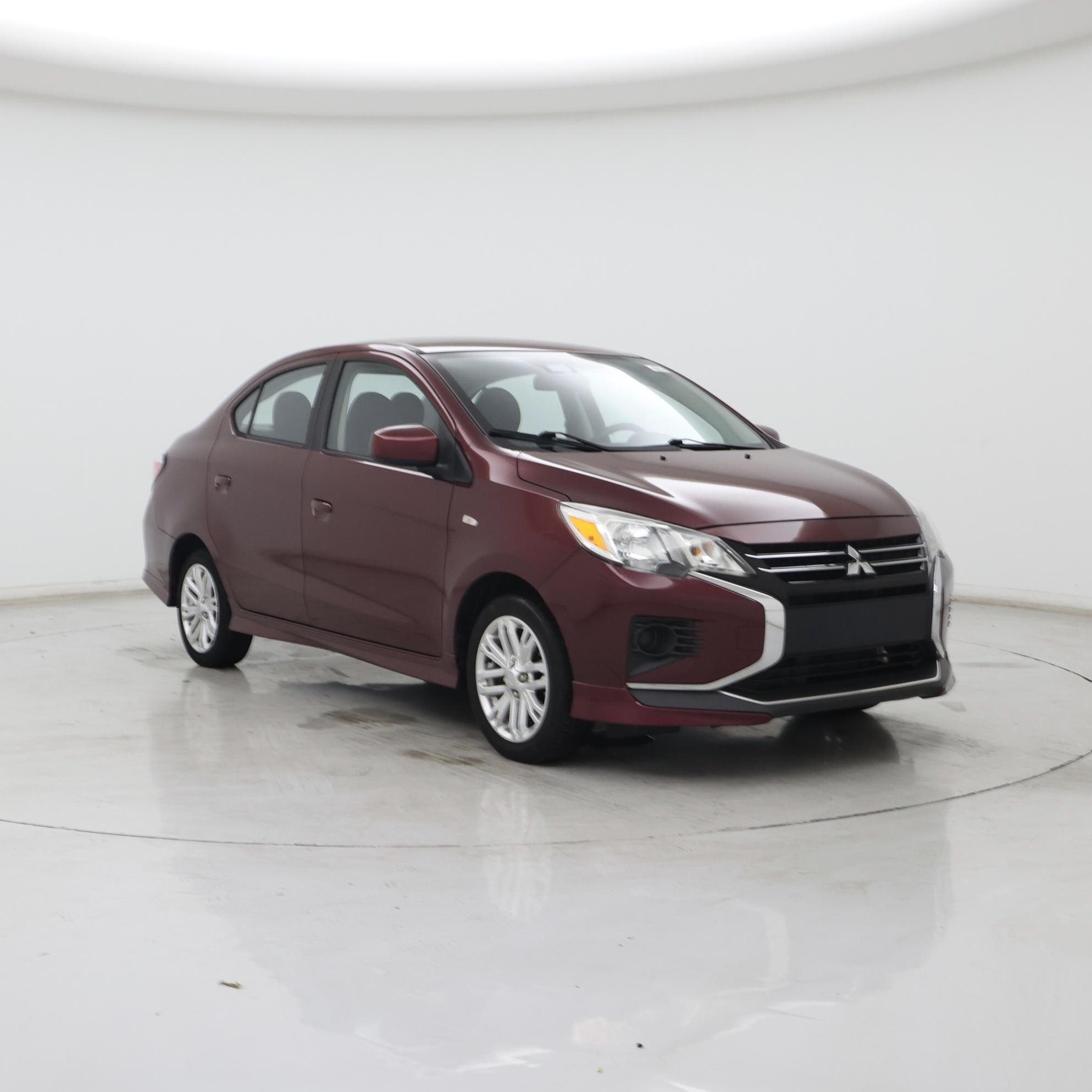 Red (Burgundy) 2021 Mitsubishi Mirage G4 Sedan Front-Wheel Drive Automatic