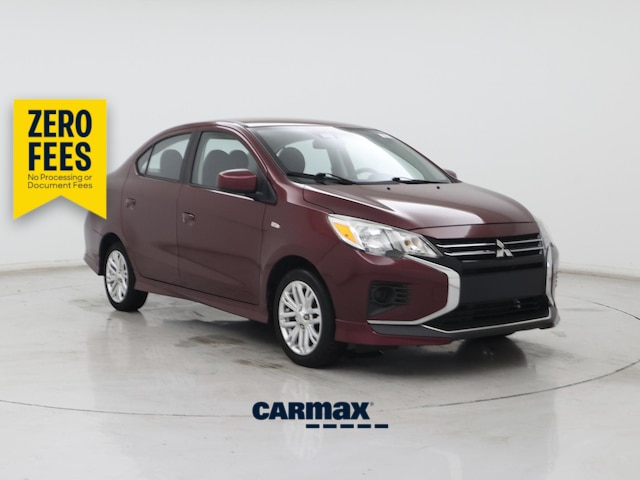 Red (Burgundy) 2021 Mitsubishi Mirage G4 Sedan Front-Wheel Drive Automatic