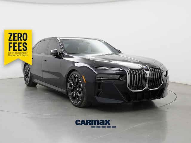 Blue 2023 BMW 7 Series Sedan Rear-Wheel Drive Automatic