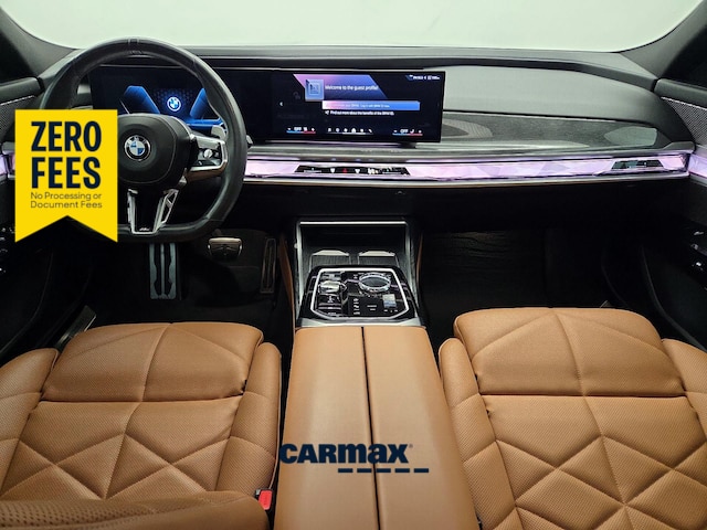 Blue 2023 BMW 7 Series Sedan Rear-Wheel Drive Automatic