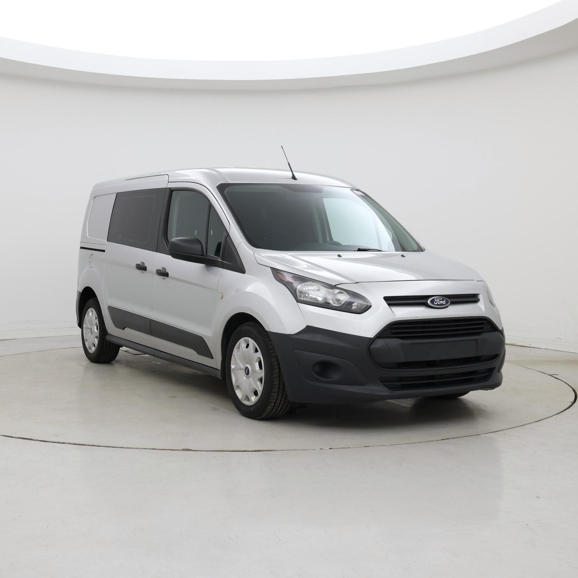 Silver 2016 Ford Transit Connect Van Front-Wheel Drive Automatic