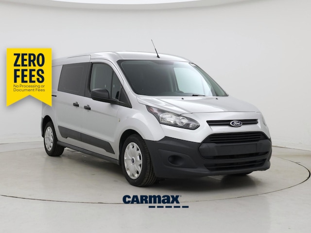 Silver 2016 Ford Transit Connect Van Front-Wheel Drive Automatic
