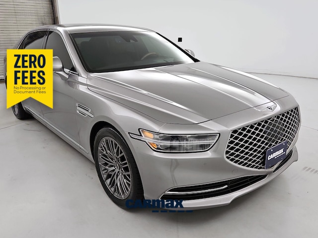 Gray 2021 Genesis G90 Sedan Rear-Wheel Drive Automatic