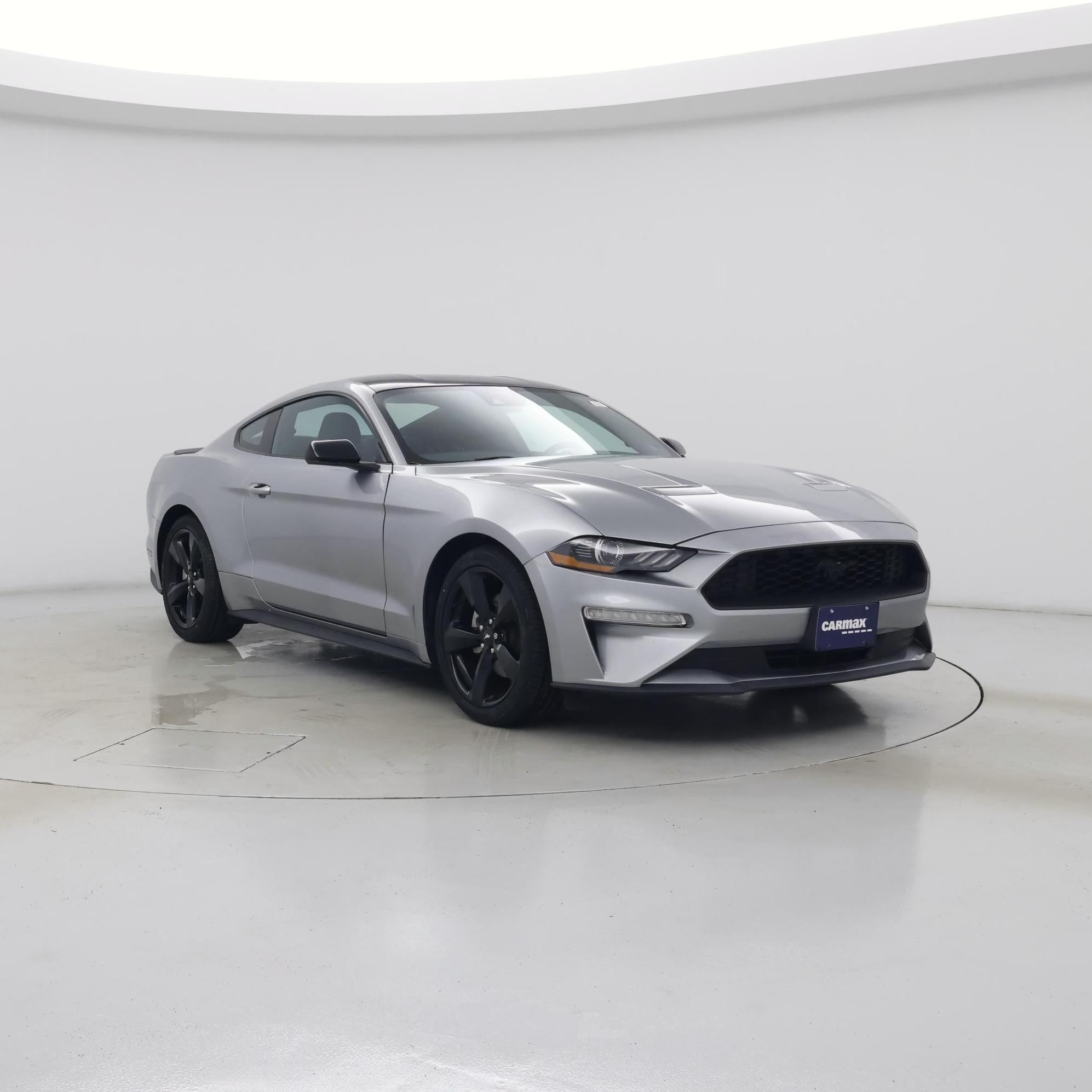 Silver 2022 Ford Mustang Coupe Rear-Wheel Drive Automatic
