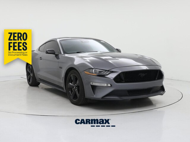 Gray 2021 Ford Mustang Coupe Rear-Wheel Drive Automatic