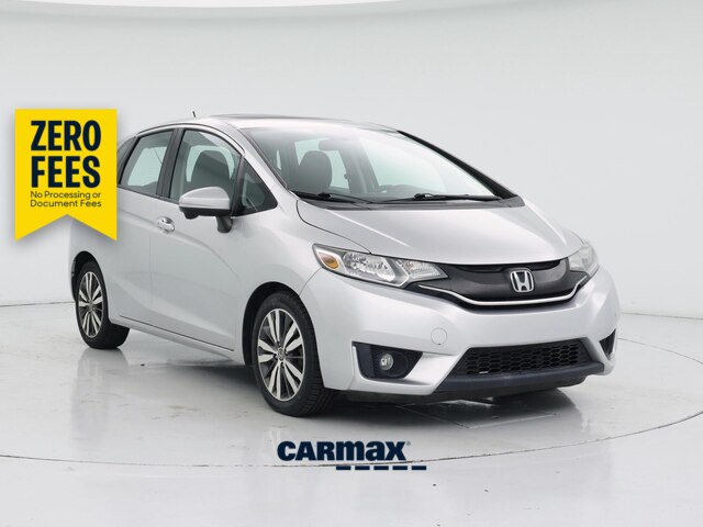 Silver 2015 Honda Fit Hatchback Front-Wheel Drive Automatic