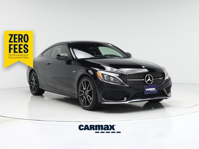 Black 2017 Mercedes-Benz C-Class Coupe All-Wheel Drive Automatic