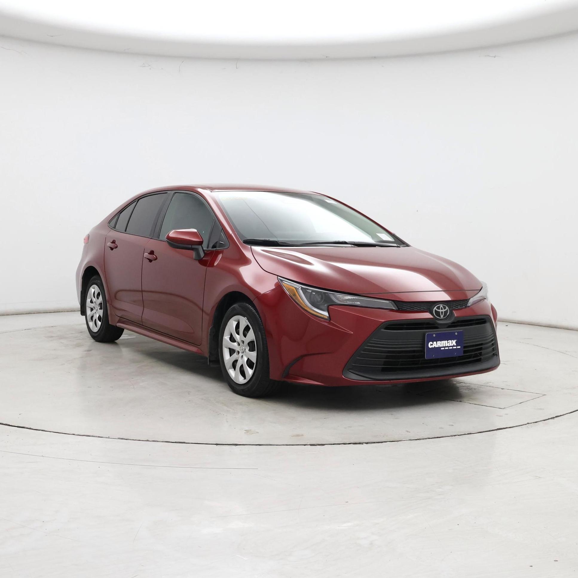 Red 2025 Toyota Corolla Sedan Front-Wheel Drive Automatic