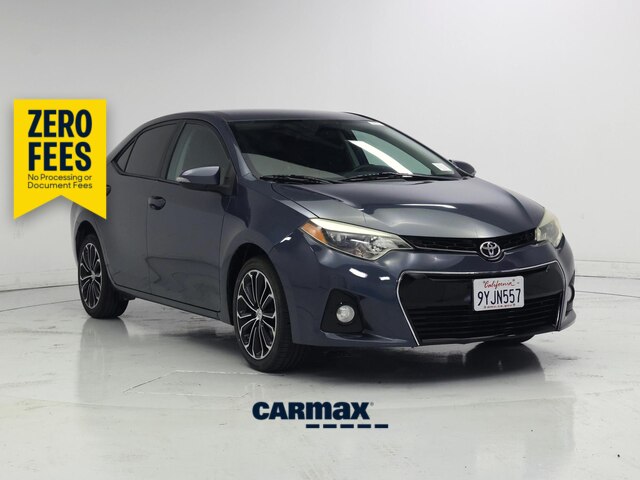 Gray 2016 Toyota Corolla Sedan Front-Wheel Drive Automatic