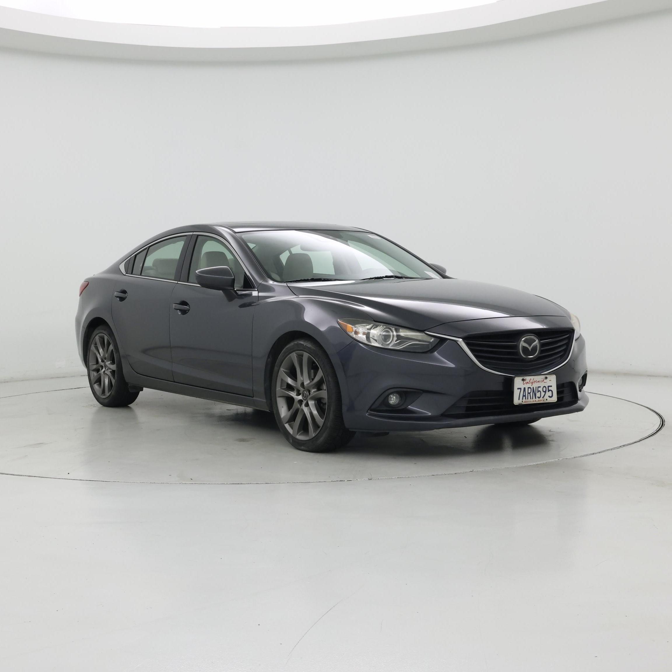 Gray 2014 Mazda MAZDA6 Sedan Front-Wheel Drive Automatic