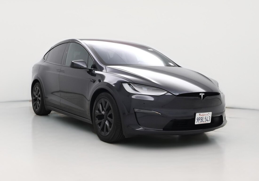 2024 Tesla Model X Long Range in Gray — CarMax photo