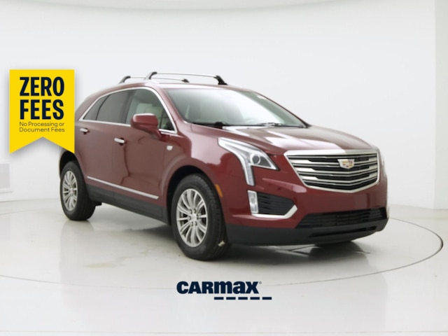 Red (Burgundy) 2017 Cadillac XT5 SUV / Crossover Four-Wheel Drive Automatic