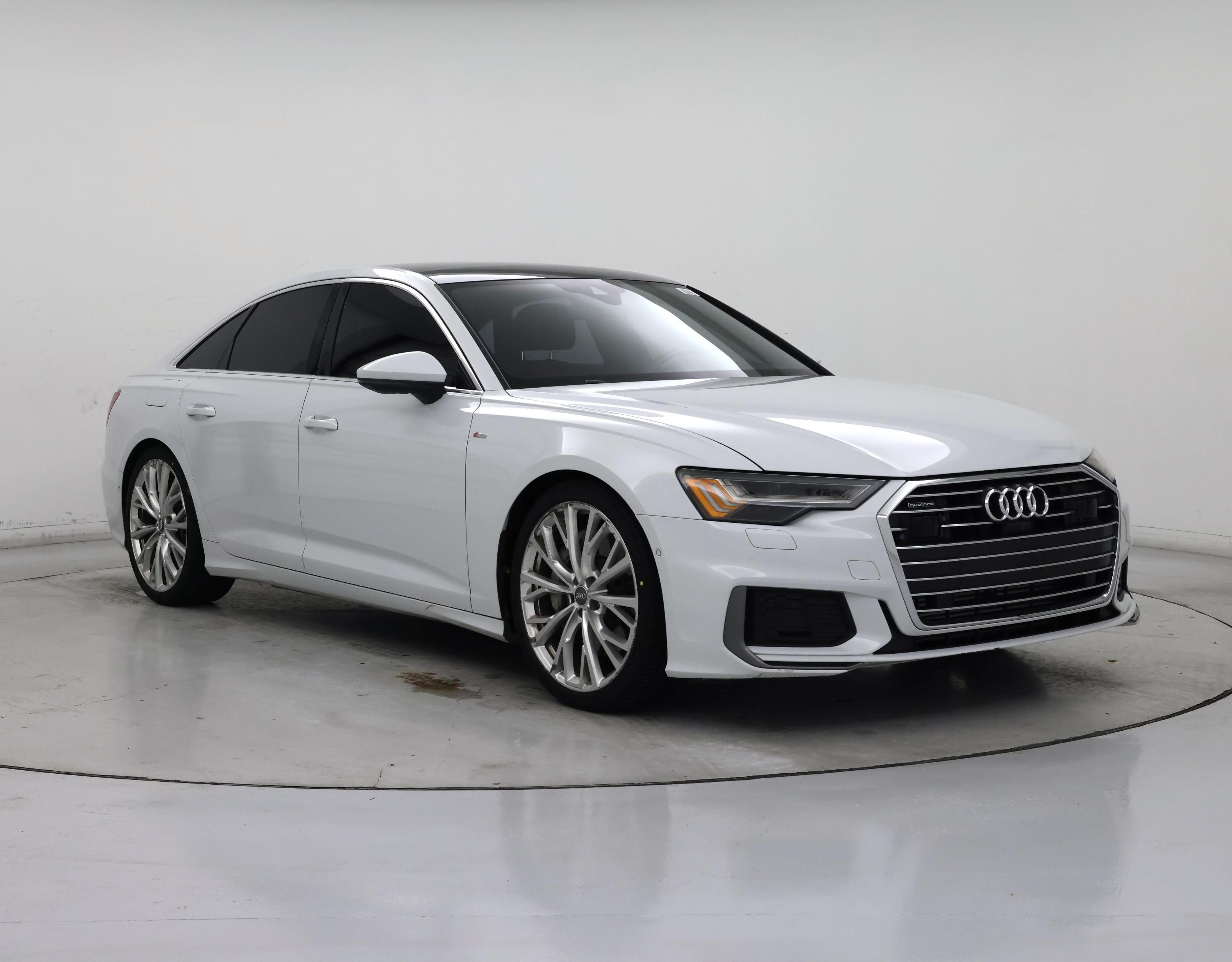 White 2019 Audi A6 Sedan All-Wheel Drive Automatic