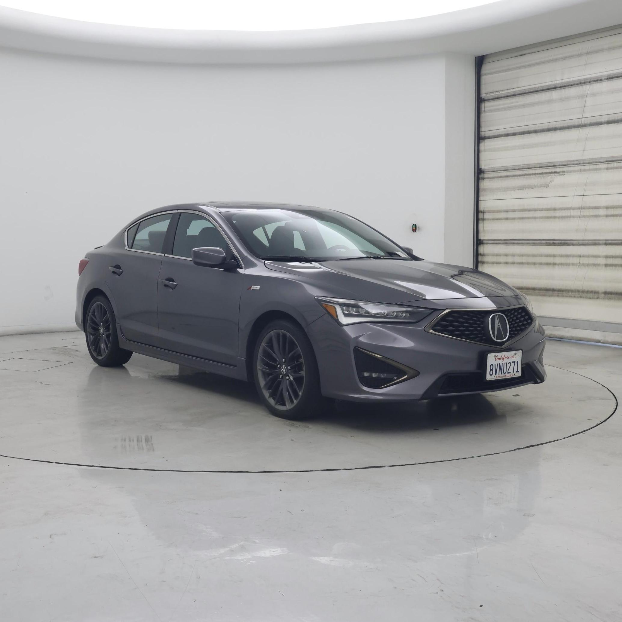Gray 2021 Acura ILX Sedan Front-Wheel Drive Automatic