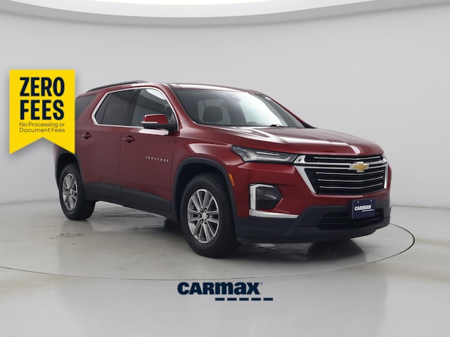 Red 2023 Chevrolet Traverse SUV / Crossover Front-Wheel Drive Automatic