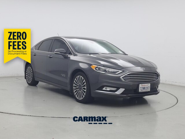 Gray 2017 Ford Fusion Energi Sedan Front-Wheel Drive Automatic