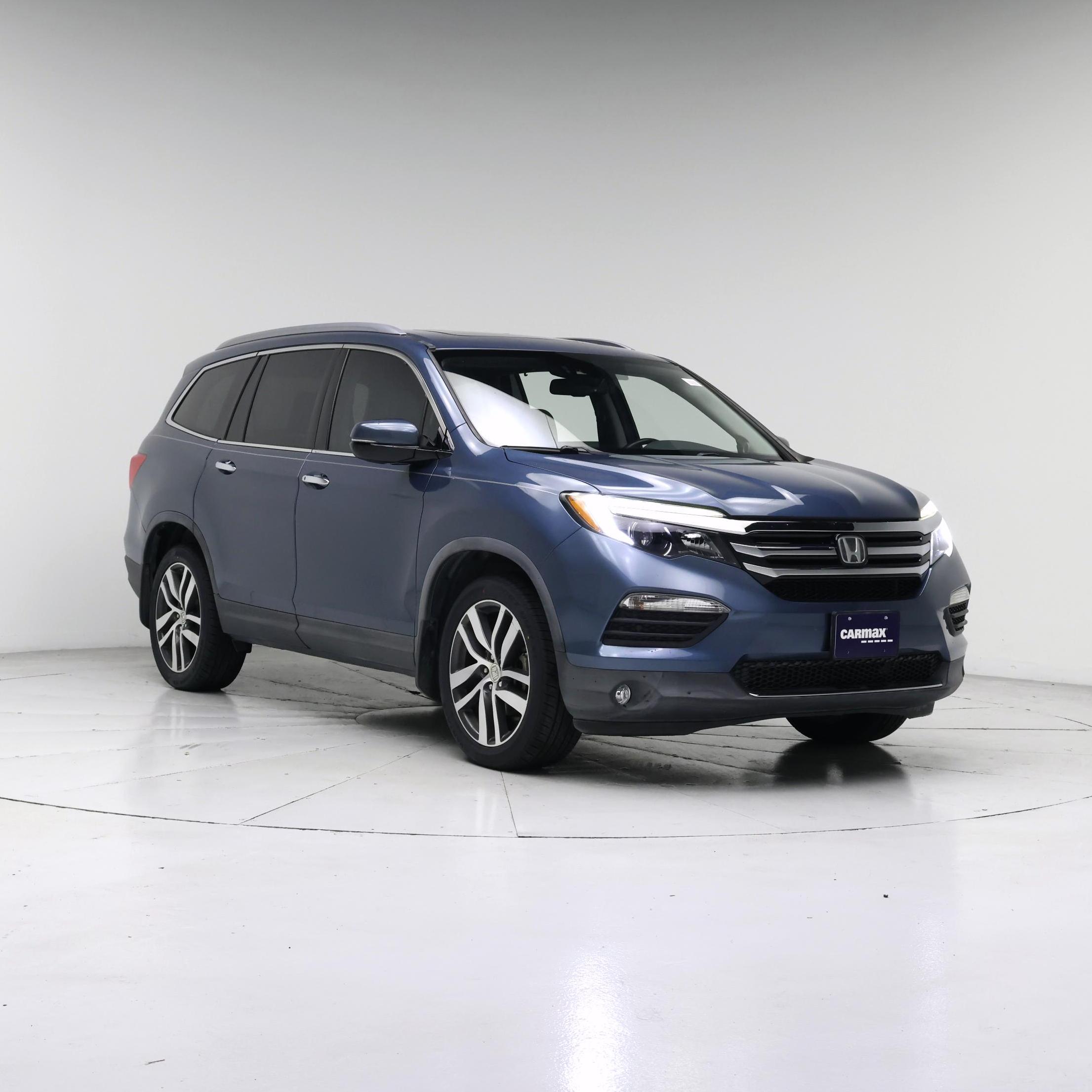 Blue 2016 Honda Pilot SUV / Crossover All-Wheel Drive Automatic