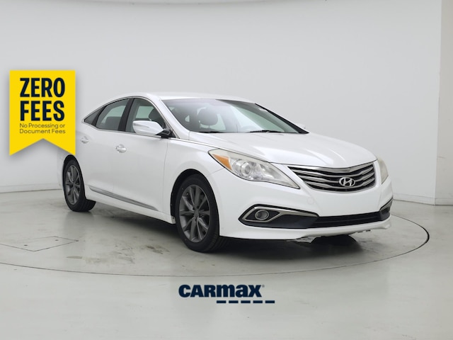 White 2016 Hyundai Azera Sedan Front-Wheel Drive Automatic