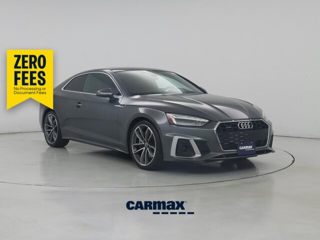 Gray 2021 Audi A5 Coupe All-Wheel Drive Automatic