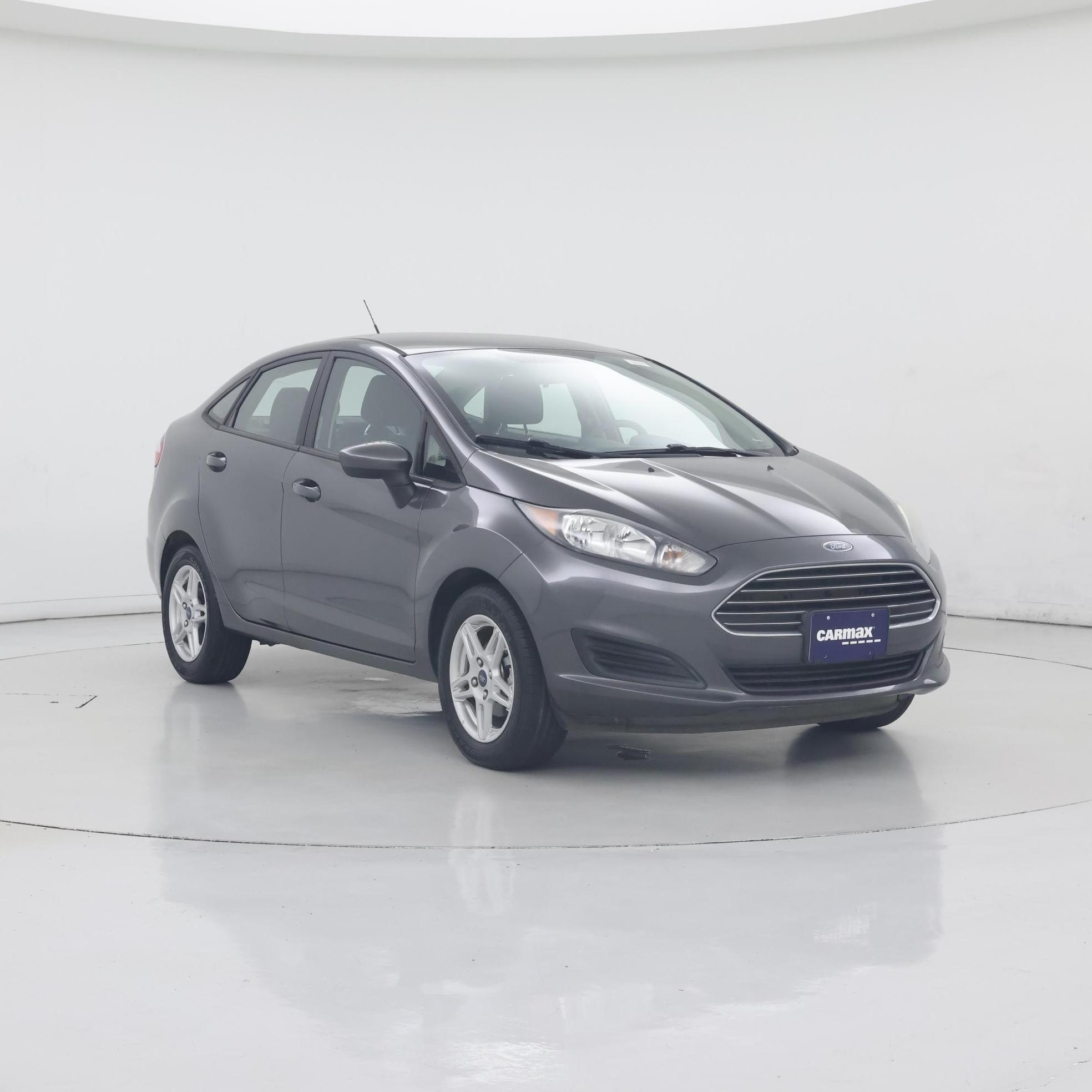 Gray 2018 Ford Fiesta Sedan Front-Wheel Drive Automatic
