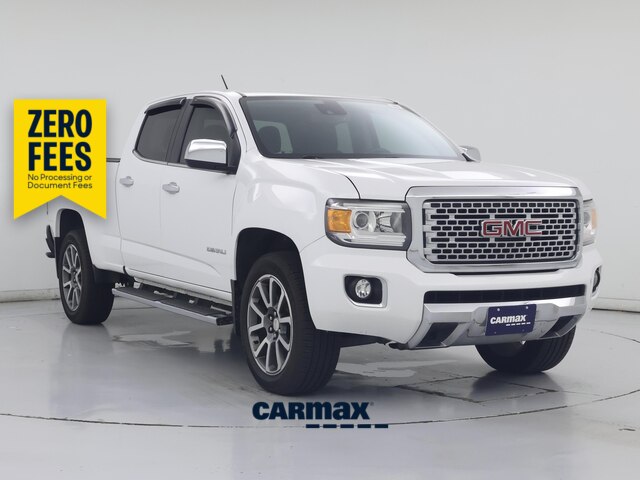 White 2020 GMC Canyon Pickup Truck Four-Wheel Drive Automatic