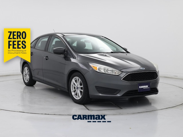 Gray 2018 Ford Focus Sedan Front-Wheel Drive Automatic